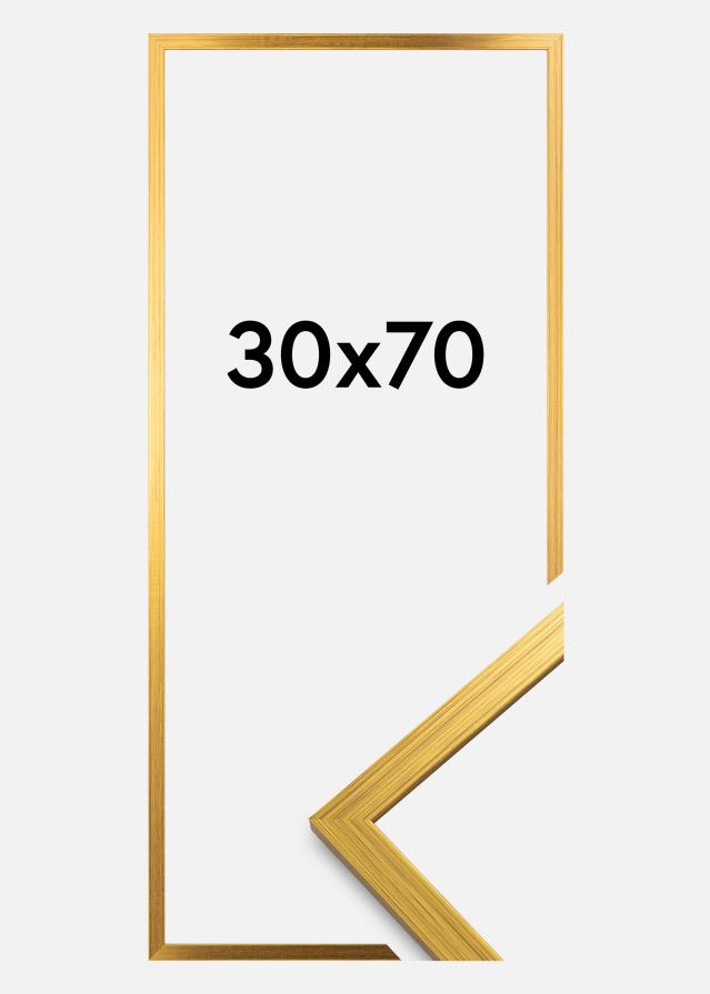Cadre Edsbyn Verre Acrylique Or 30x70 cm