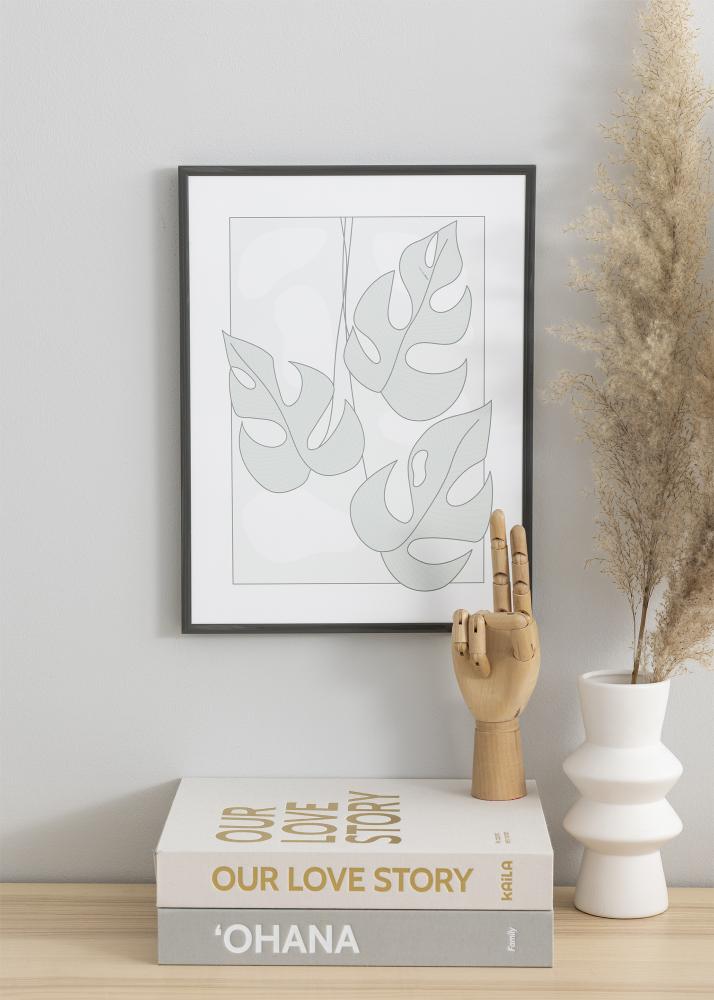 Cadre New Lifestyle Verre Acrylique Gris foncé 70x100 cm