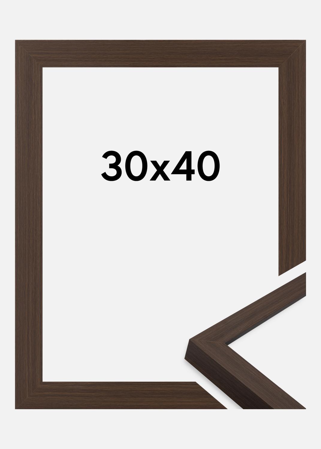 Product Image for Cadre Wells Verre Acrylique Brun 30x40 cm