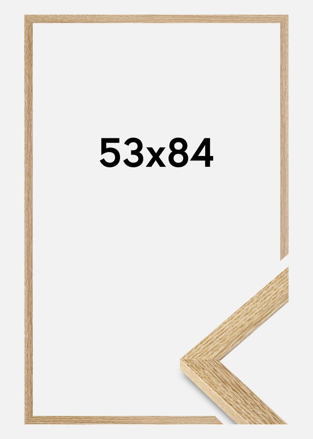 Cadre Selection Verre Acrylique Chêne 53x84 cm