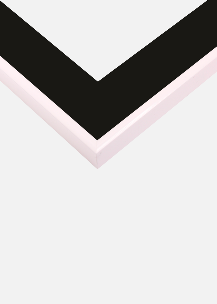 Cadre Visby Noir 40x50 cm - Passe-partout Noir 12x16 pouces