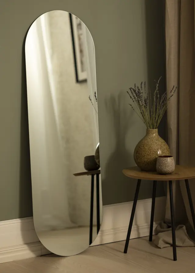 Miroir Tall Oval 40x120 cm