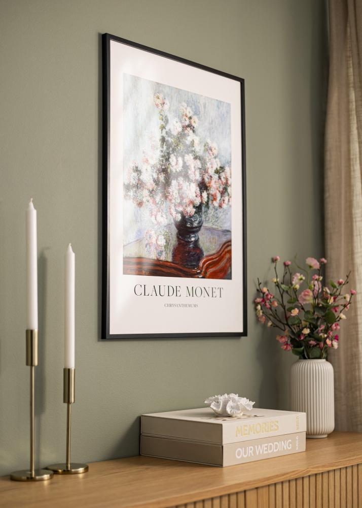 Cadre Photo Noir Fin 50 x 70 cm