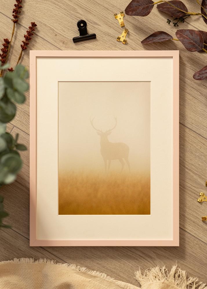 Colorful Verre acrylique Rose 40x40 cm