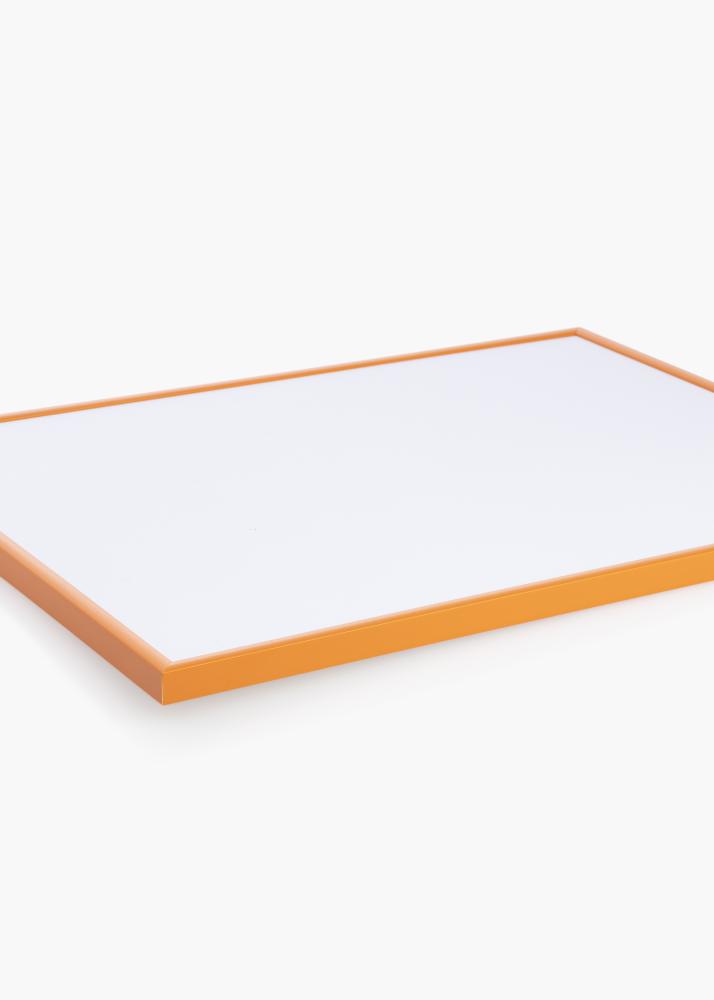 Cadre New Lifestyle Orange clair 30x40 cm - Passe-partout Blanc 20x30 cm
