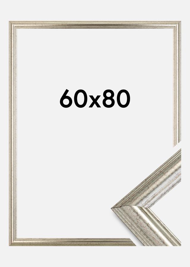 Cadre Västkusten Verre Acrylique Argent 60x80 cm