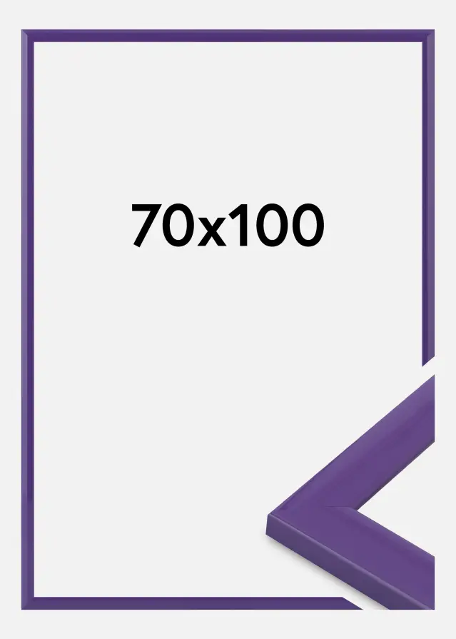 Cadre Dorset Verre Acrylique Violet 70x100 cm
