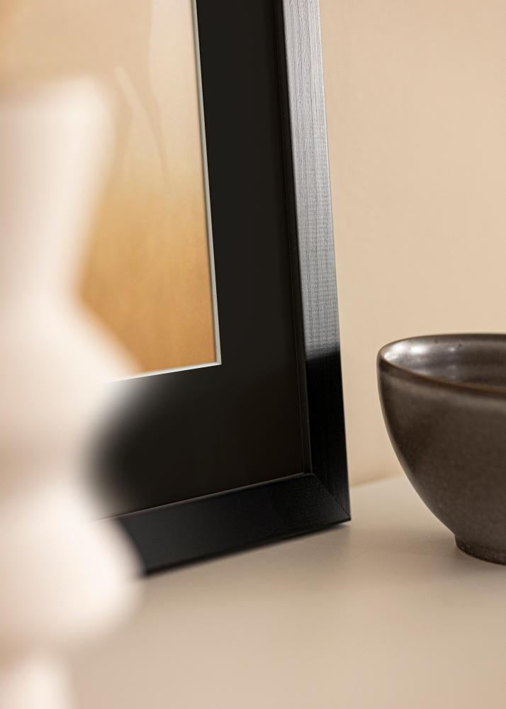 Cadre Trendline Noir 35x45 cm - Passe-partout Noir 24x34 cm