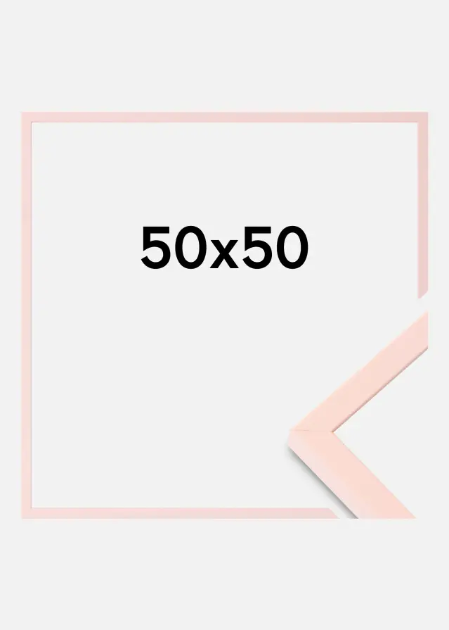 Colorful Verre acrylique Rose 50x50 cm