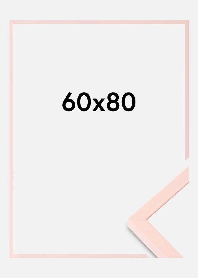 Colorful Verre acrylique Rose 60x80 cm