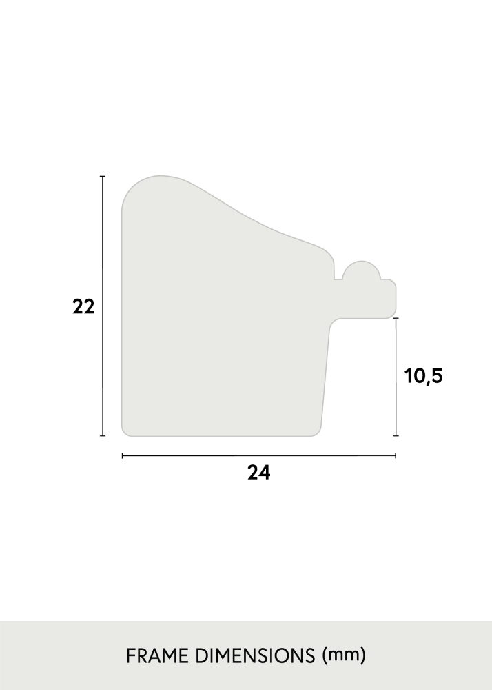 Cadre Delighted 70x100 cm