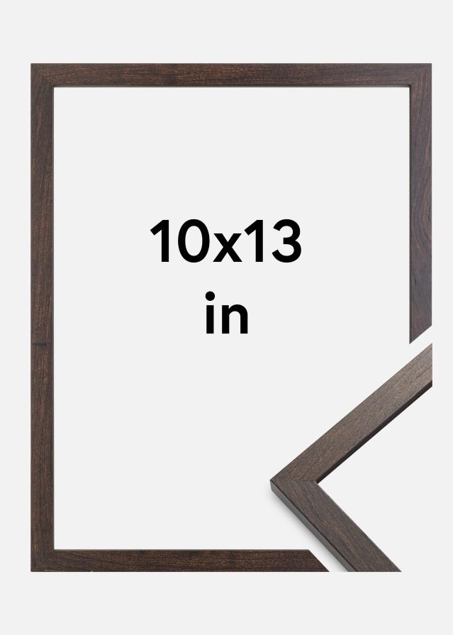 Cadre Trendy Verre Acrylique Noyer 10x13 inches (25,4x33,02 cm)