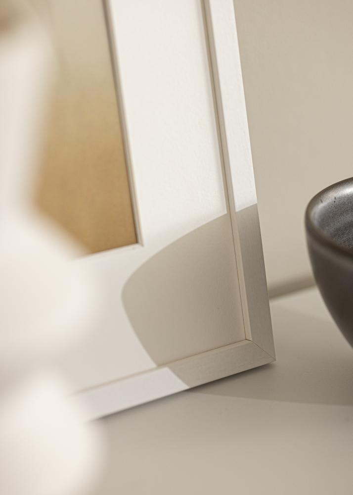 Cadre Edsbyn Verre Acrylique Blanc 9x11 cm