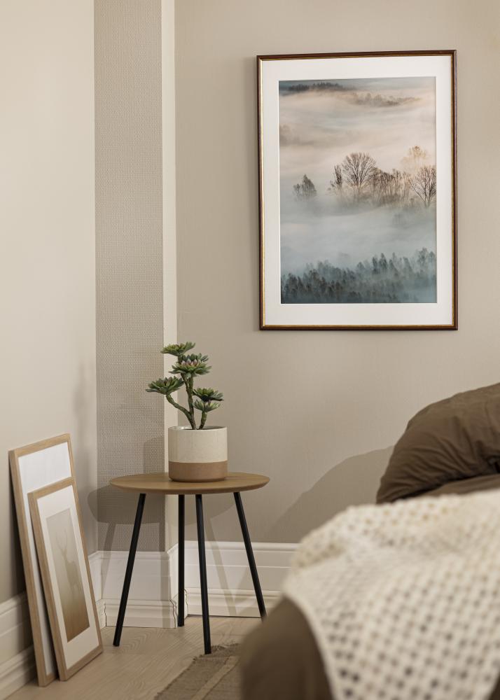 Cadre Horndal Marron 34x42 cm - Passe-partout Blanc 25x32 cm