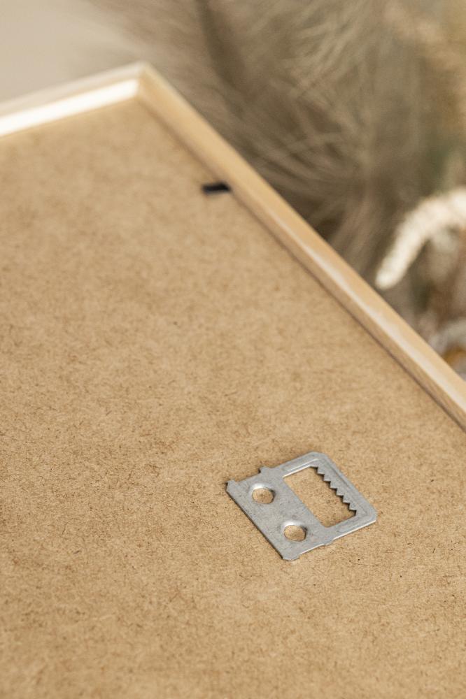 Cadre Galant Pin 30x30 cm - Passe-partout Noir 8x8 pouces