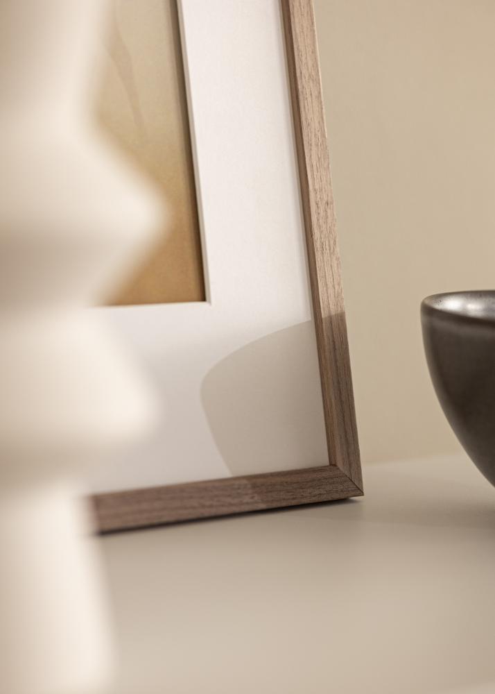 Cadre Edsbyn Verre Acrylique Noyer Clair 21x29,7 cm (A4)