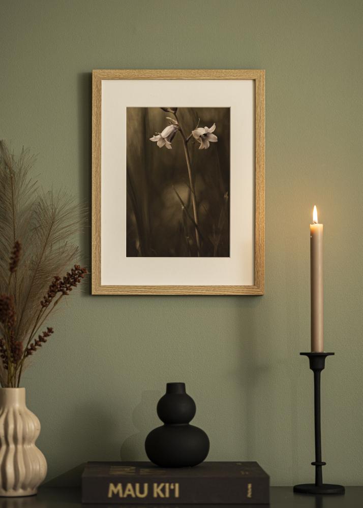 Cadre Selection Verre acrylique Chêne massif 46x61 cm