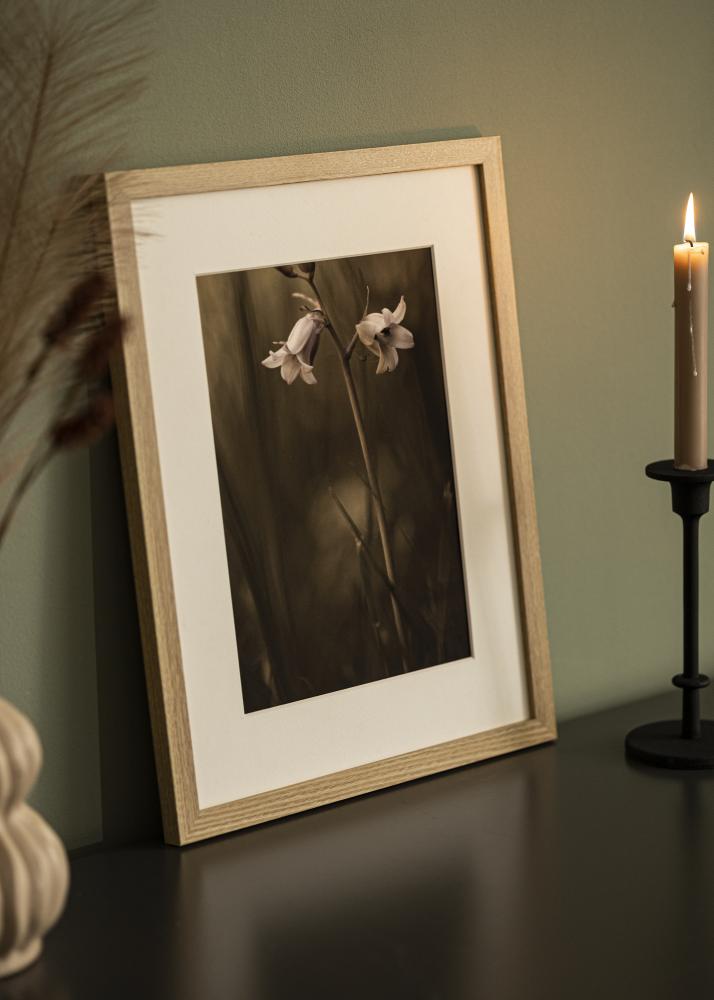 Cadre Selection Verre acrylique Chêne massif 46x61 cm