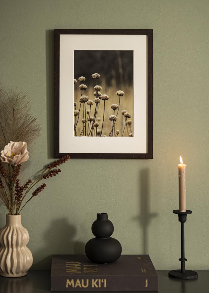 Cadre Selection Verre Acrylique Noyer 15x20 cm