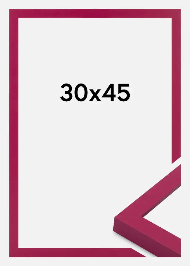 Cadre Selection Verre Acrylique Hot Pink 30x45 cm