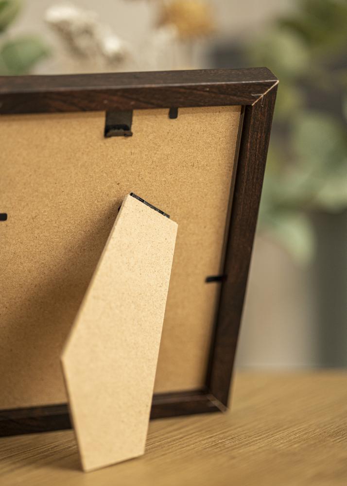 Cadre Selection Verre Acrylique Noyer 15x20 cm