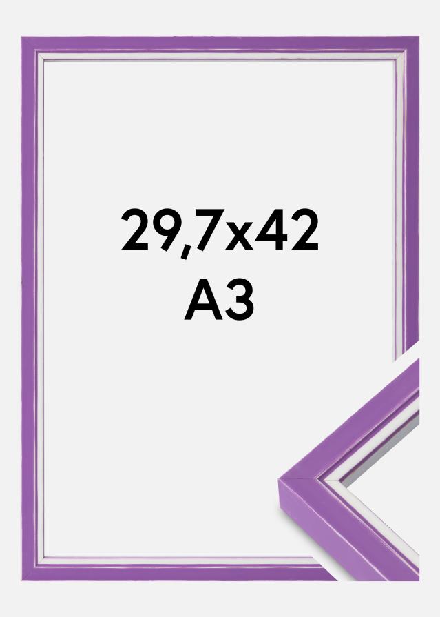 Cadre Diana Verre acrylique Violet 29,7x42 cm (A3)