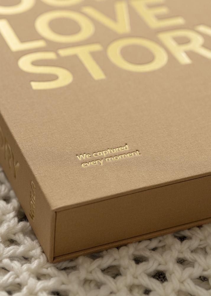 KAILA OUR LOVE STORY Manilla - Coffee Table Photo Album (60 Pages Noires)