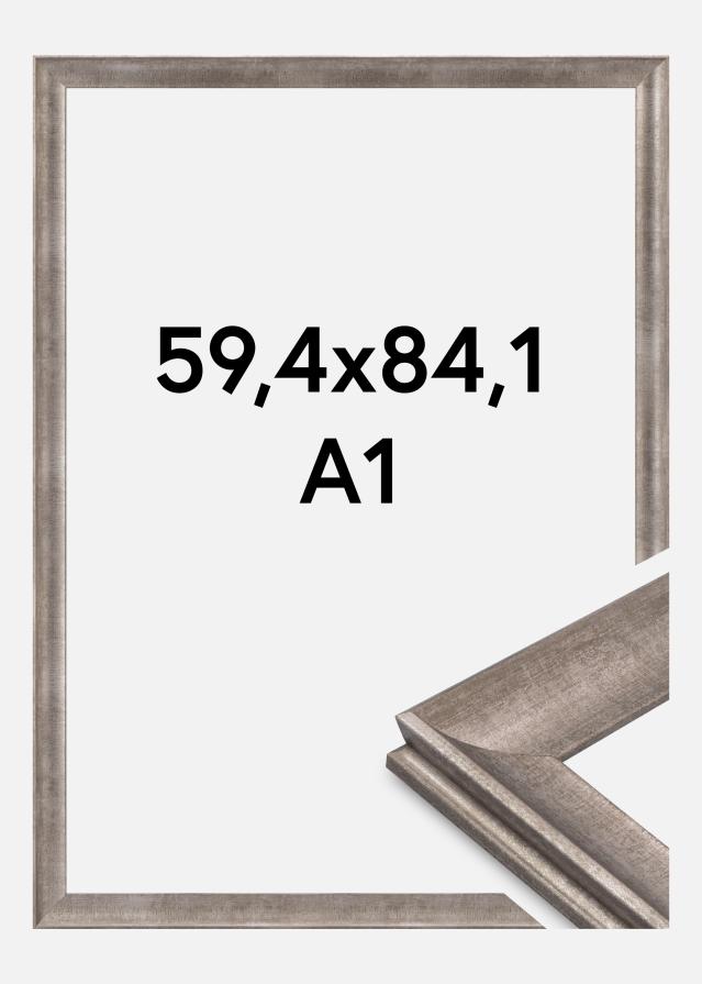 Cadre Conca Verre Acrylique Argent 59,4x84 cm (A1)