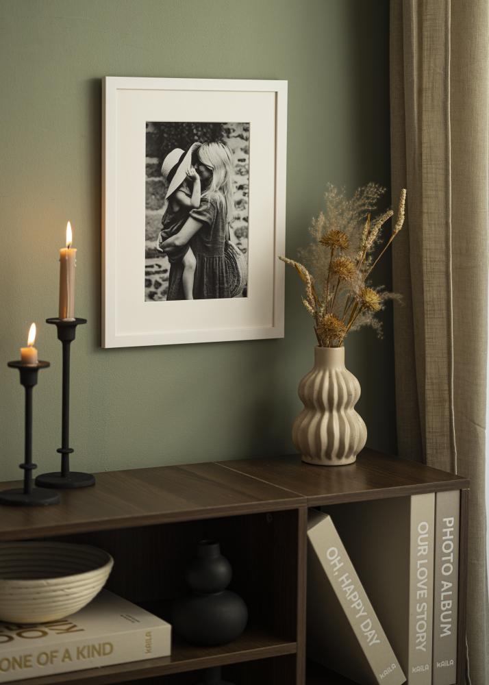 Passe-partout Blanc Standard (noyau blanc) 70x100 cm (49x69)