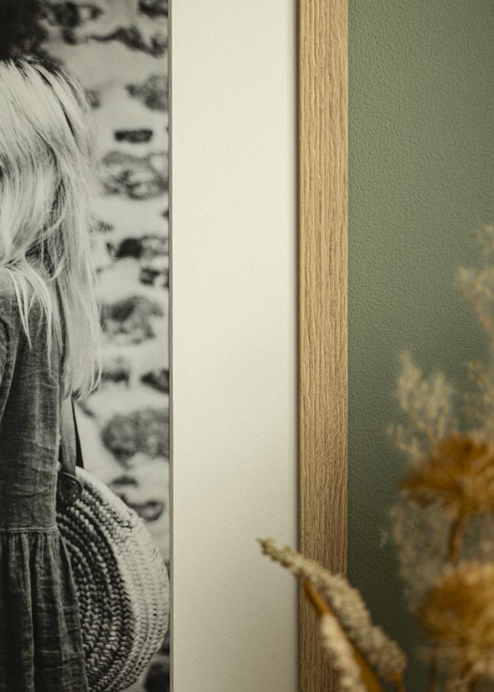 Passe-partout Blanc Standard (noyau blanc) 70x100 cm (49x69)