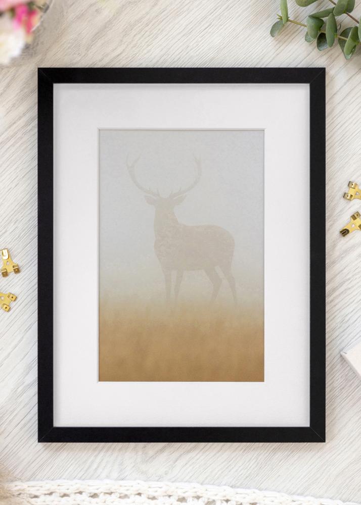 Cadre Selection Verre Acrylique Noir 30x40 cm