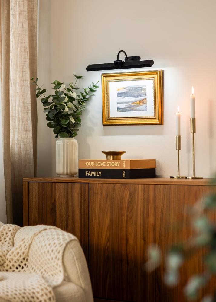 KAILA Flare Éclairage pour tableau à piles 40 cm - Noir