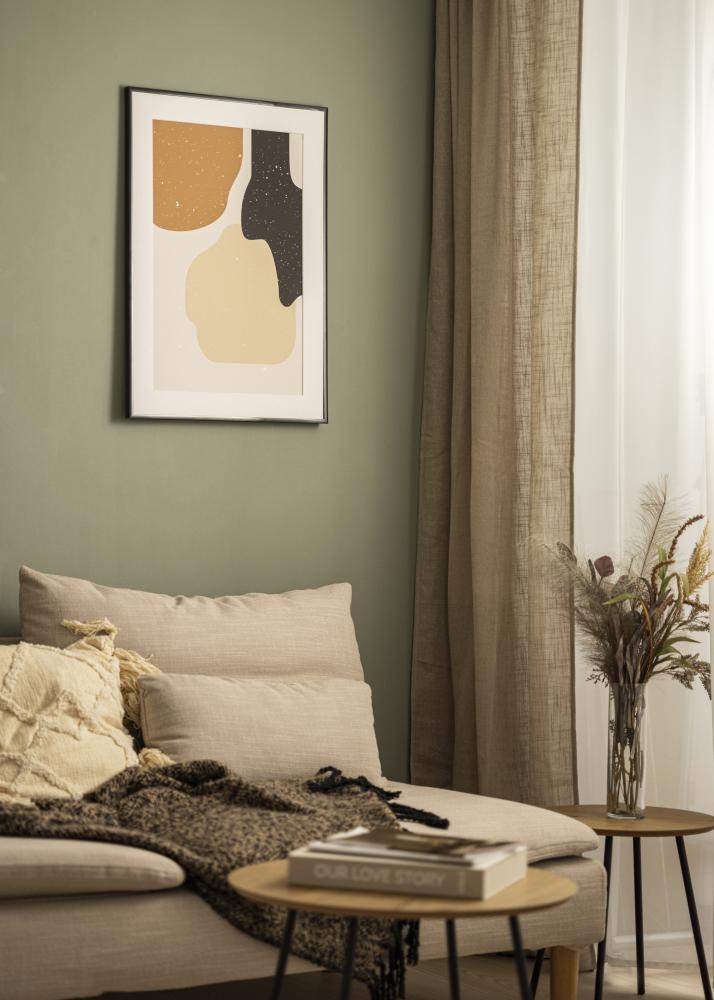 Cadre New Lifestyle Verre Acrylique Noir 10x10 cm