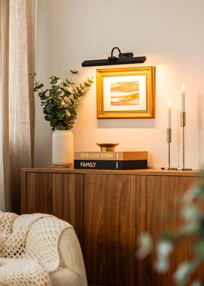 KAILA Flare Éclairage pour tableau à piles 40 cm - Noir