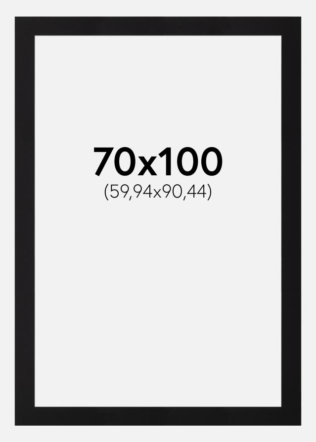 Passe-partout Canson Noir (noyau blanc) 70x100 cm (59,94x90,44)