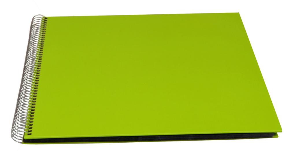 Innova Festival Album photo Vert - 28x29 cm (60 pages noires / 30 feuilles)