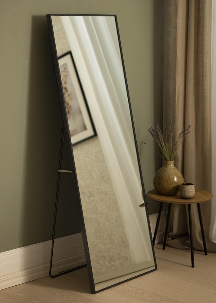 Miroir Tall Rectangle Noir 55x150 cm