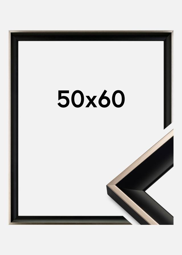 Cadre Öjaren Noir-Argent 50x60 cm
