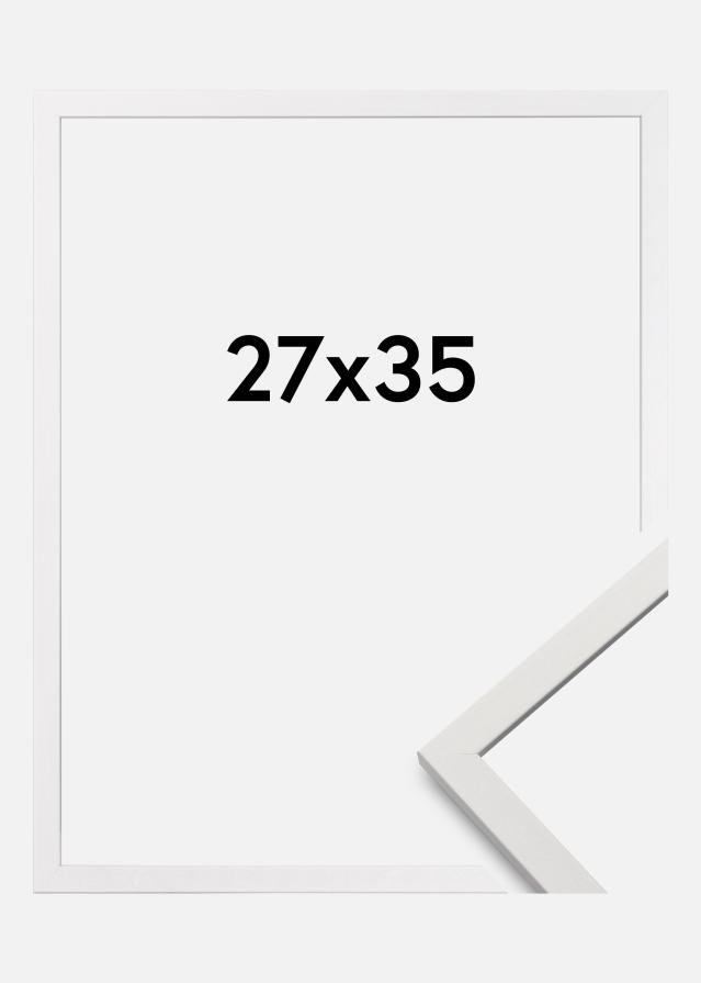 Cadre Edsbyn Verre Acrylique Blanc 27x35 cm