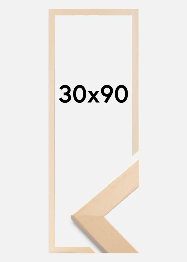 Cadre Trendline Verre Acrylique Nature 30x90 cm