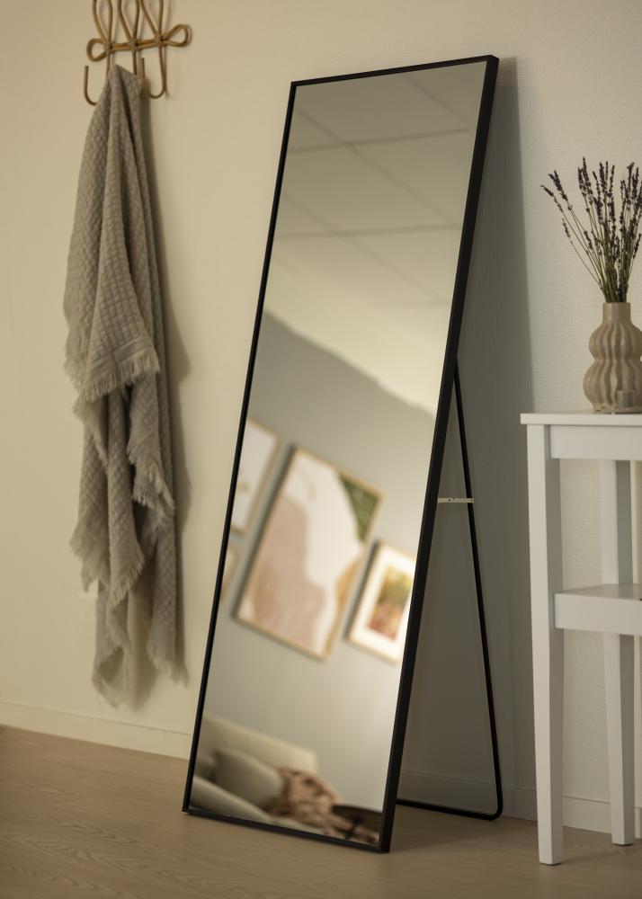 Miroir Tall Rectangle Noir 55x150 cm