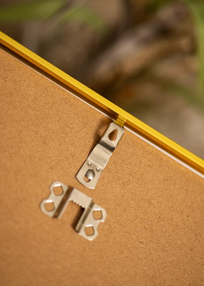 Cadre aluminium Verre acrylique Or 60x80 cm