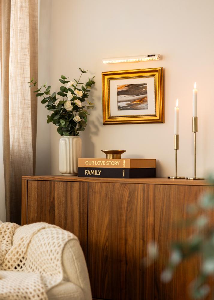 KAILA Illuminate Cadre éclairage pour tableaux à pile 35 cm - Blanc