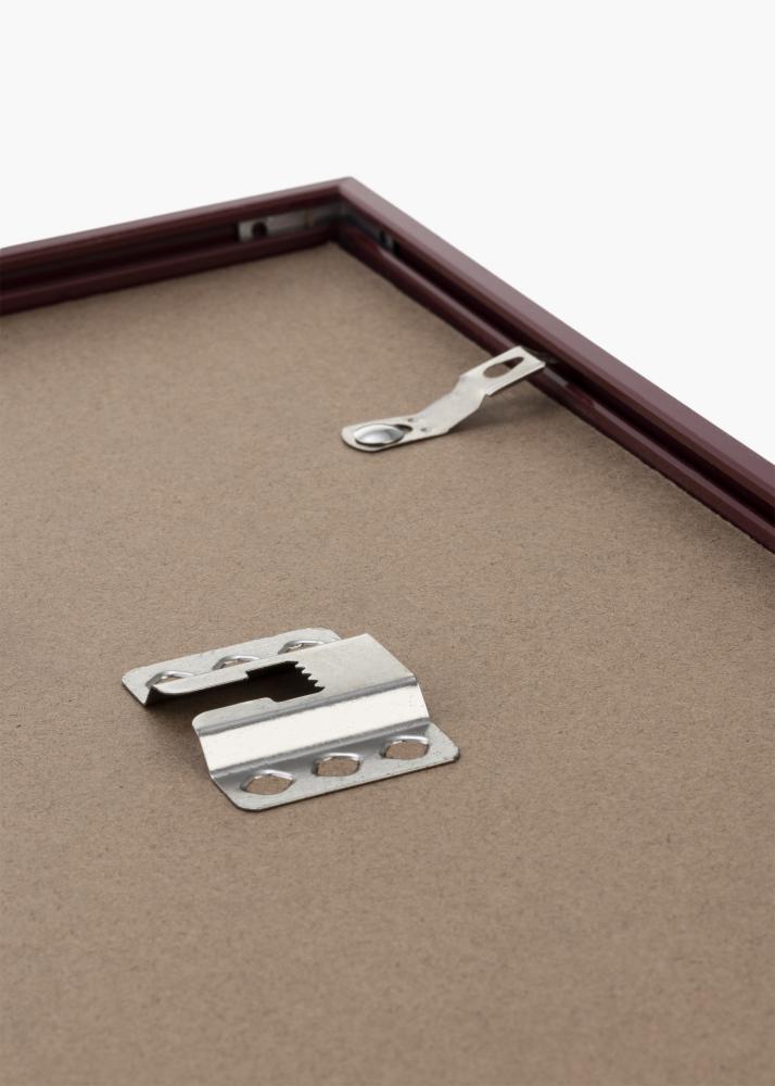 Cadre New Lifestyle Rouge sombre 30x40 cm - Passe-partout Noir 21x29,7 cm