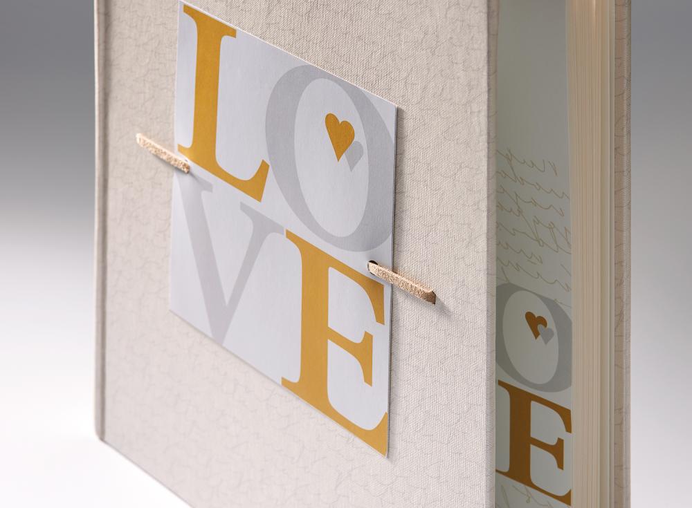 Comunità Album de mariage - 28x30,5 cm (50 pages blanches / 25 feuilles)