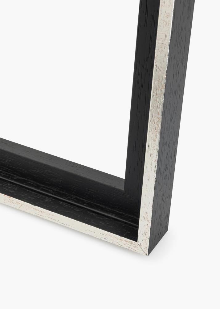 Caisse américaine Lexington Noir / Silber 40x80 cm