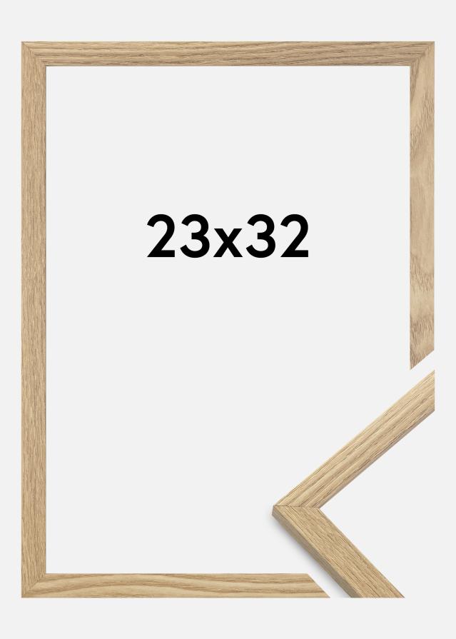 Cadre Trendy Verre acrylique Chêne massif 23x32 cm