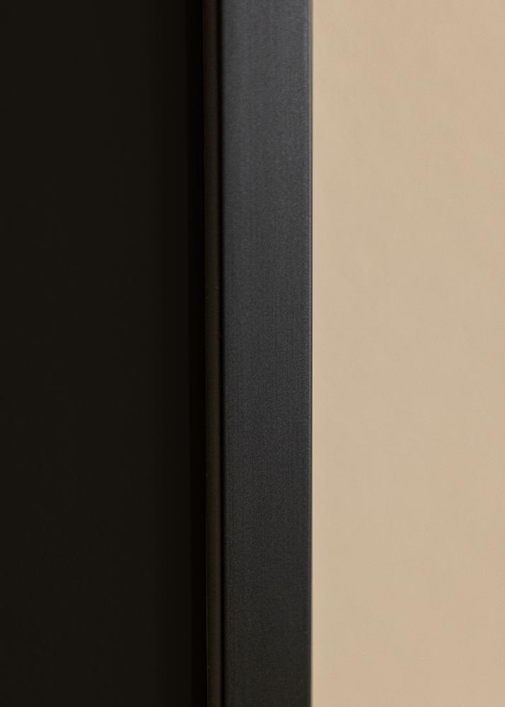 Cadre E-Line Noir 30x40 cm - Passe-partout Noir 20x28 cm