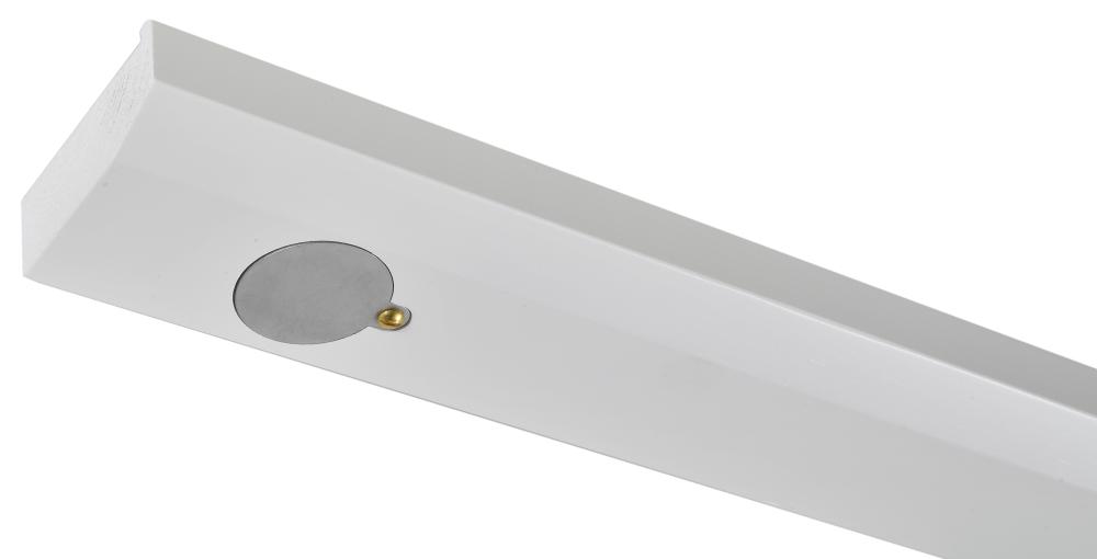 Étagère porte-cadres Batjuma Blanc/Bois - 43 cm