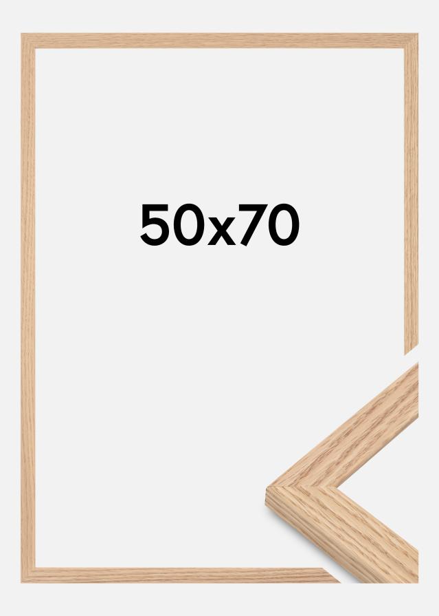 Cadre Tidlös Verre Acrylique Chêne massif 50x70 cm